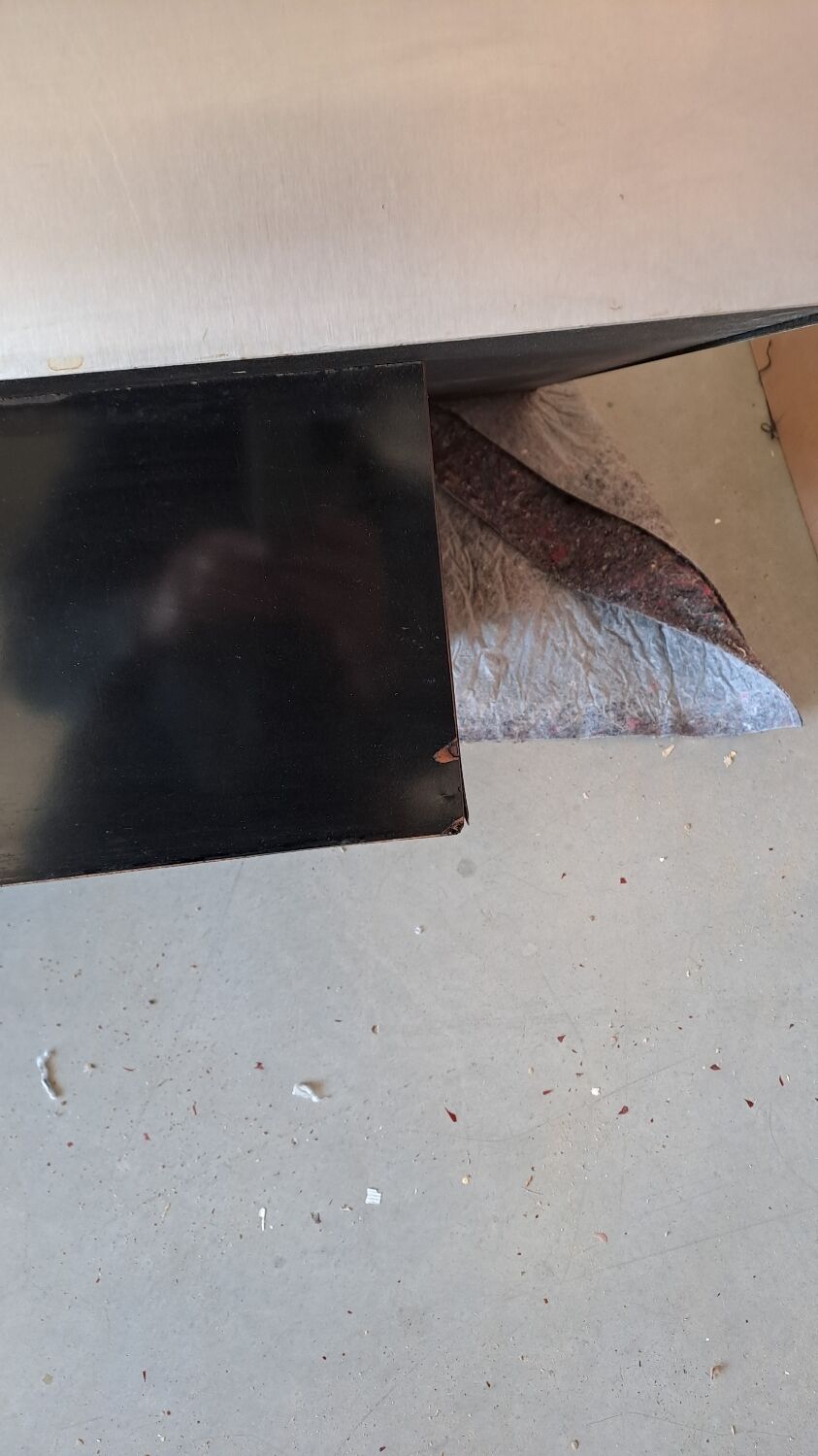 Mirror coffee table 1970