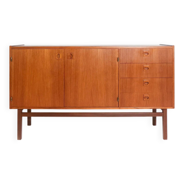 Vintage Scandinavian teak sideboard fully restored.