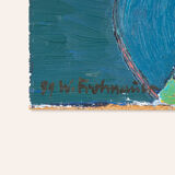 Floral stil life, oil on wooden plate, 40 x 55cm