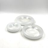 Vide poche en cristal "Pomeri", Eleonore Peduzzi Riva, Vistosi Murano Italie, 1972