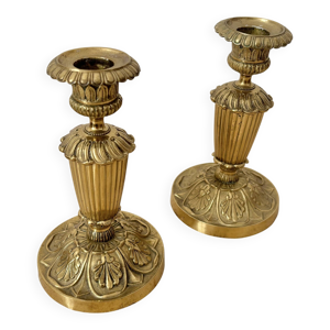 Paire de bougeoir ancien