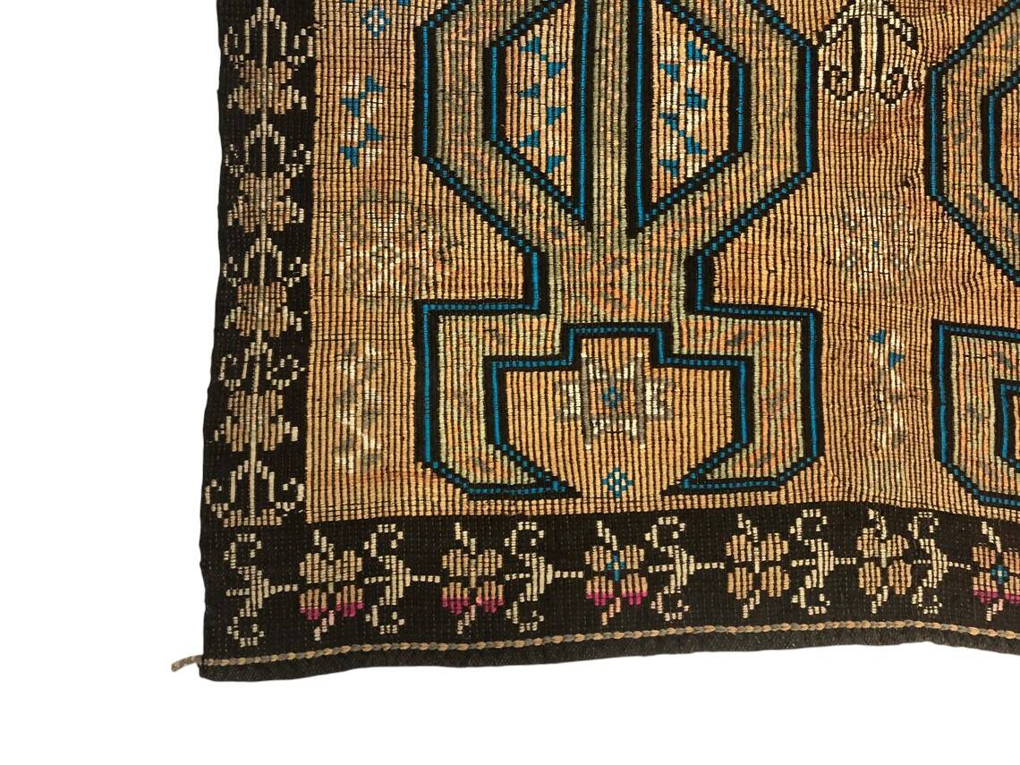 Kilim vintage kurde bohème