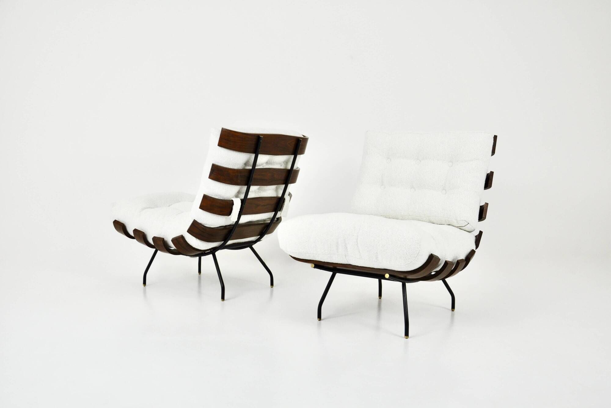 Costela armchairs by Martin Eisler and Carlo Hauner for Forma, 1950s