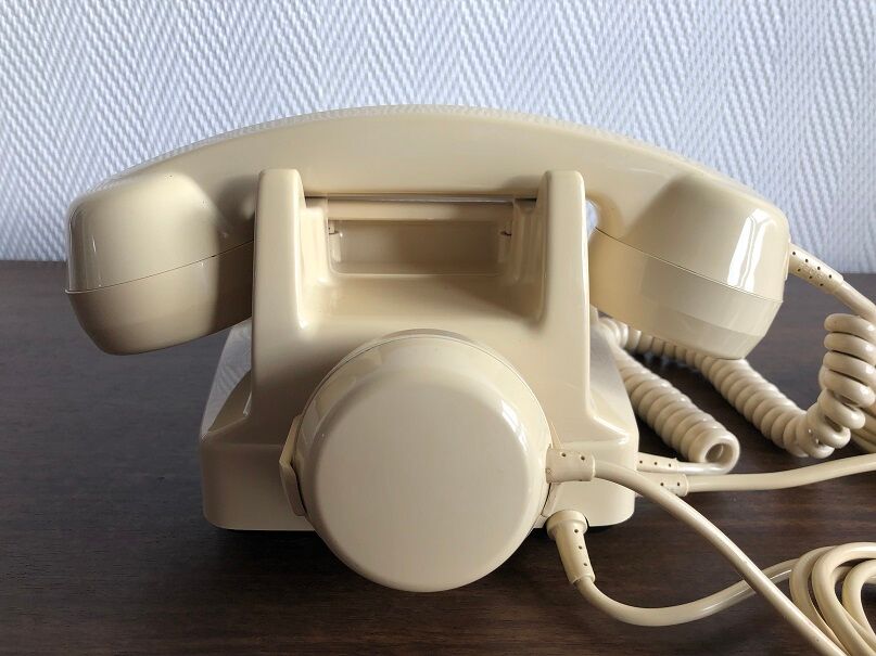 Téléphone PTT vintage Socotel S63 à cadran, 1982