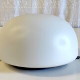 White opaline ceiling lamp wall lamp 50s 60s
