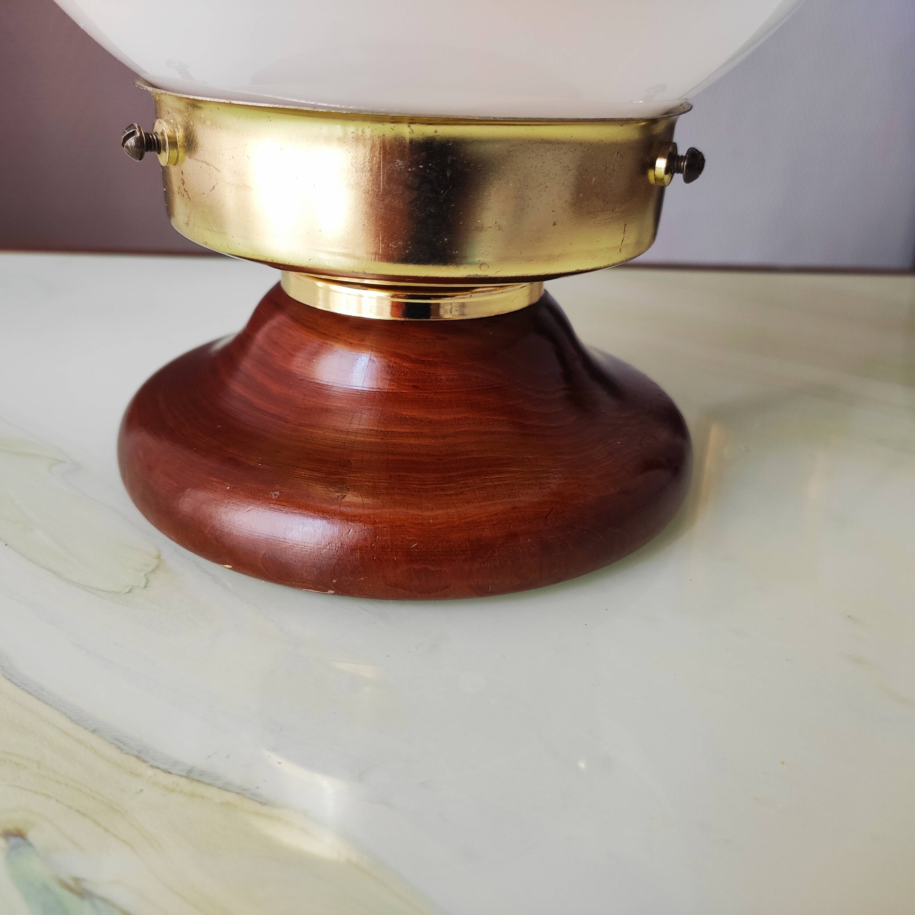 Vintage Mazzega 1970 Murano glass lamp