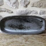 Glazed ceramic serving dish