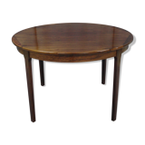 Scandinavian rosewood extendable table 1960s