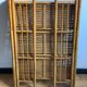 Folding bamboo shelf