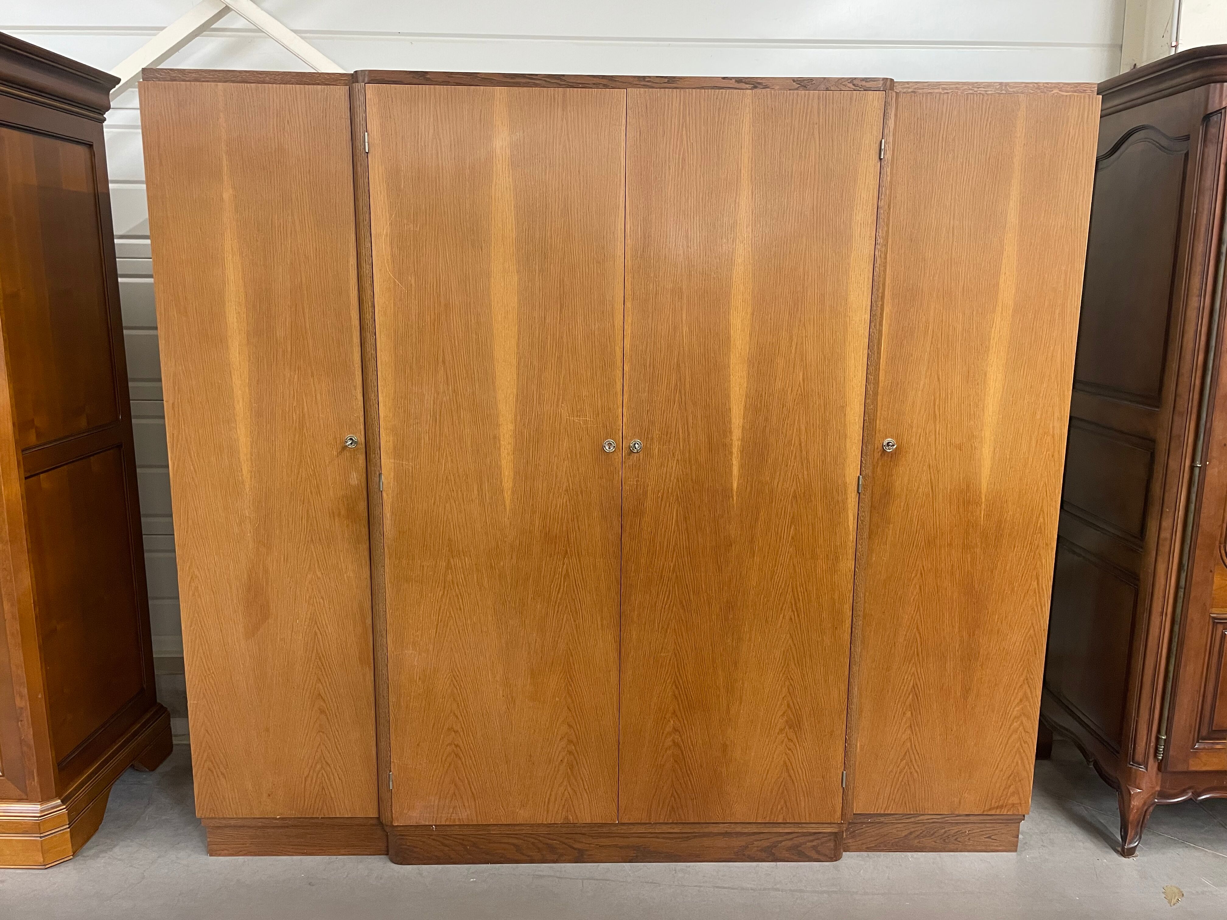 Solid oak dressing room 1960