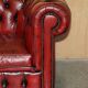 Vintage leather Chesterfield sofa