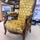 Fauteuil Voltaire à crémaillère