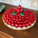 Strawberry tart dish