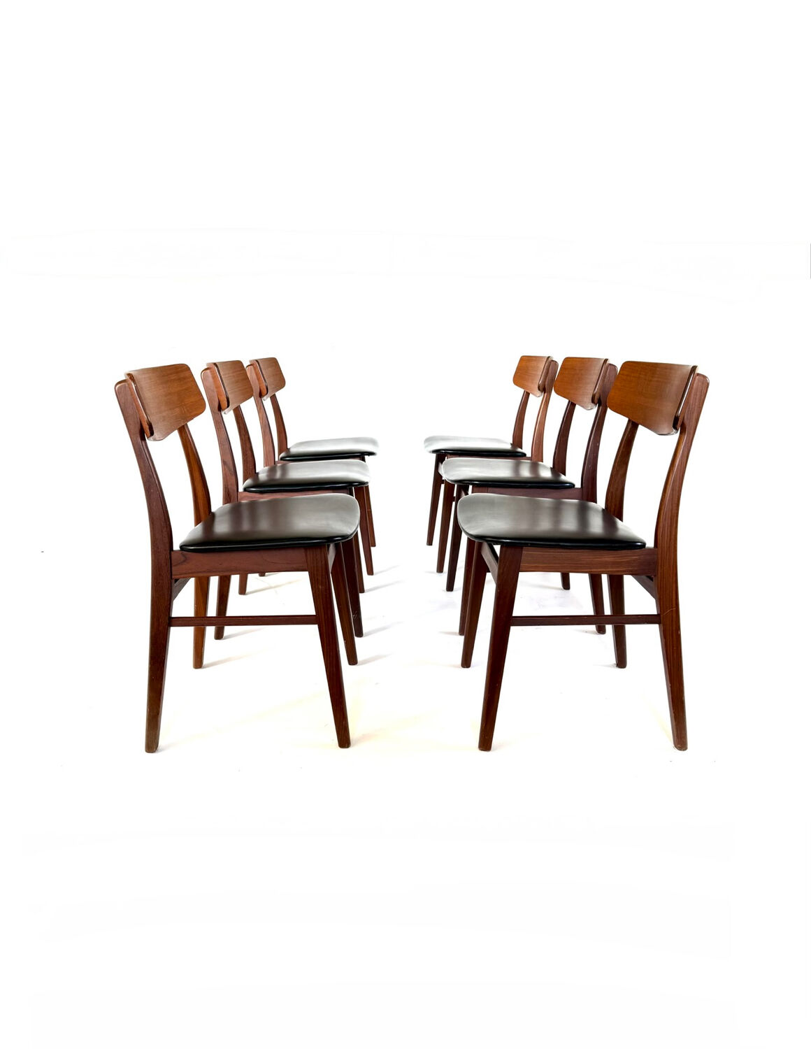 6x dining chair, Farstrup Møbler ‘60