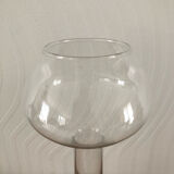 Soliflore vase in moose and vintage glass