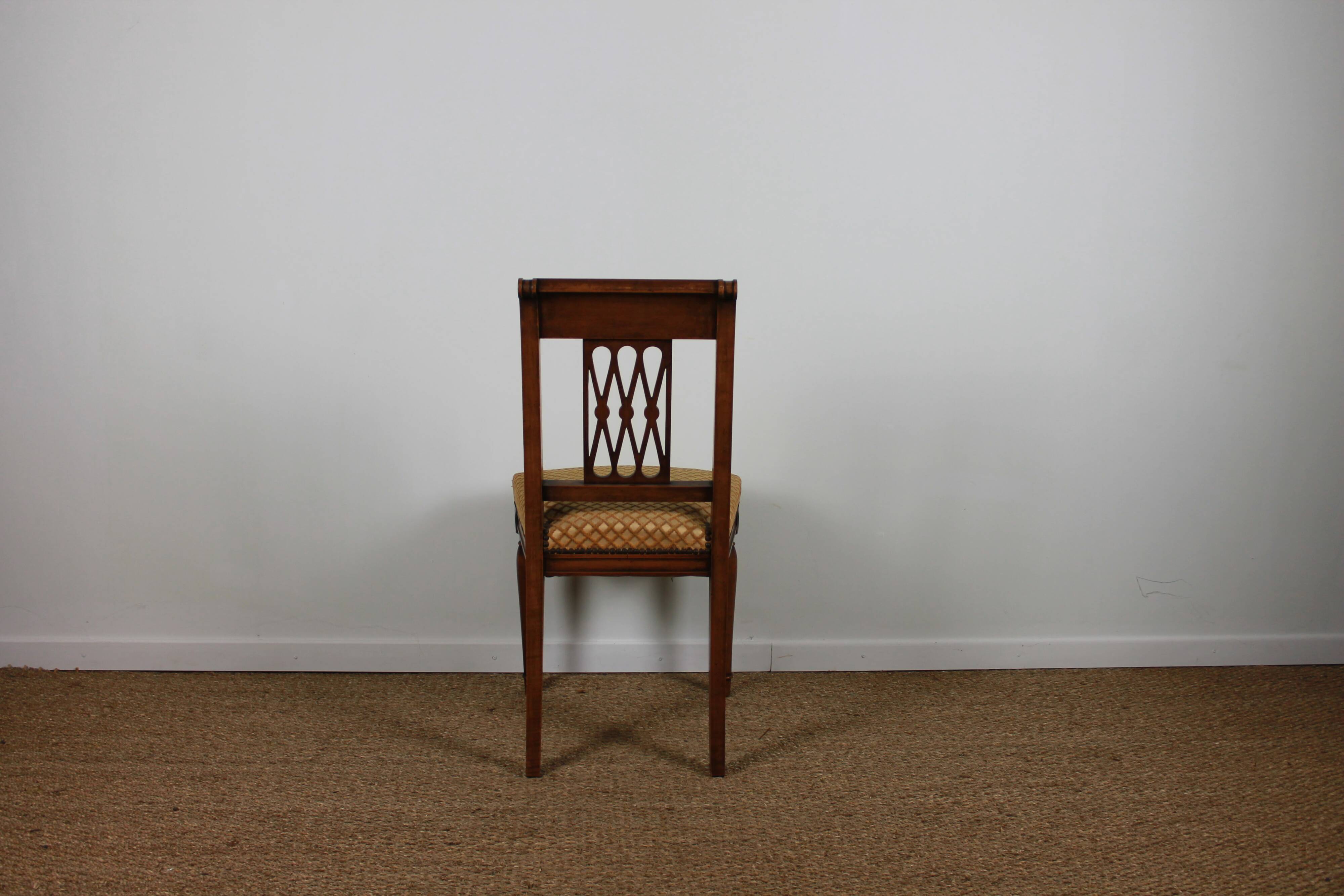 Directoire style chairs