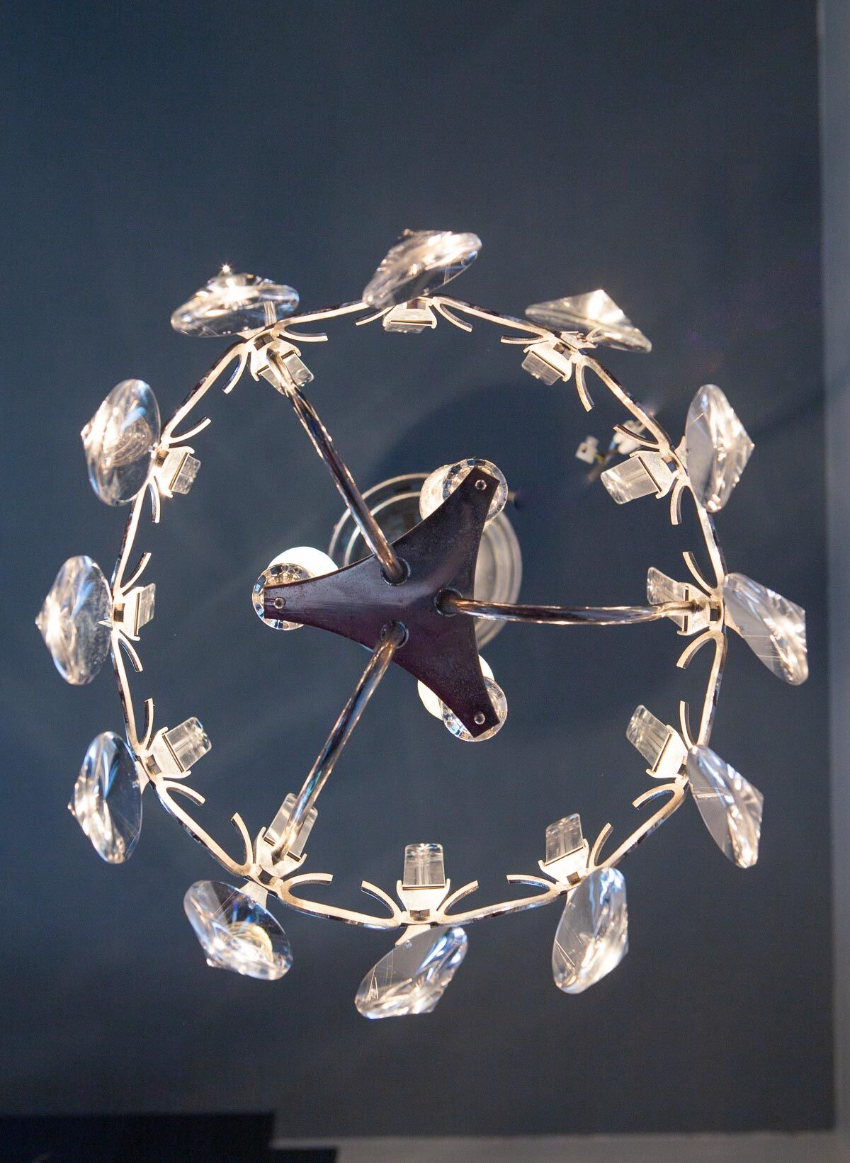Sciolari pendant lamp signed 60s