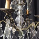 Old chandelier with tassels
