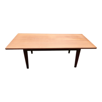 Scandinavian teak coffee table