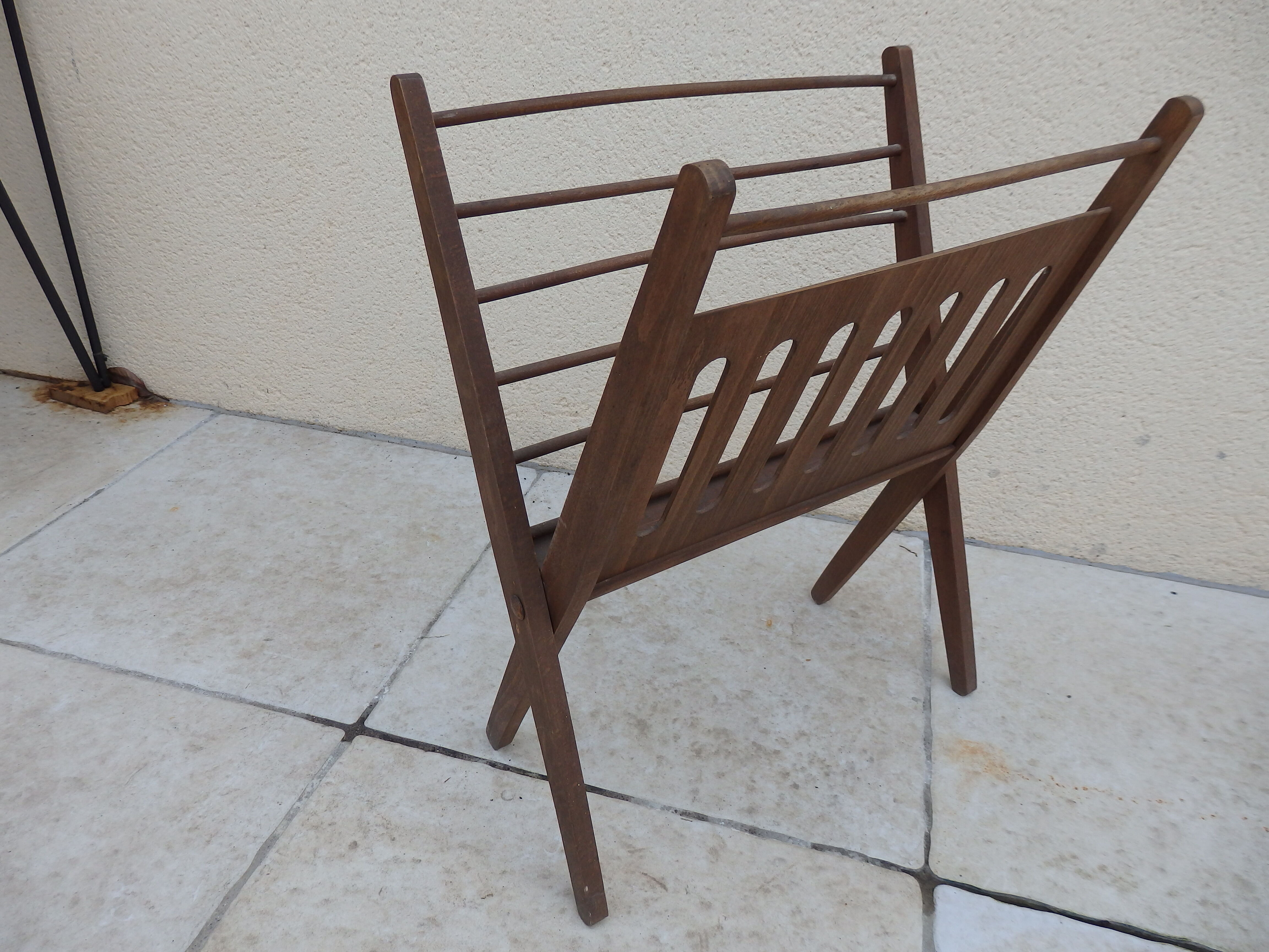 Scandinavian magazine holder by Cees Braakman vintage