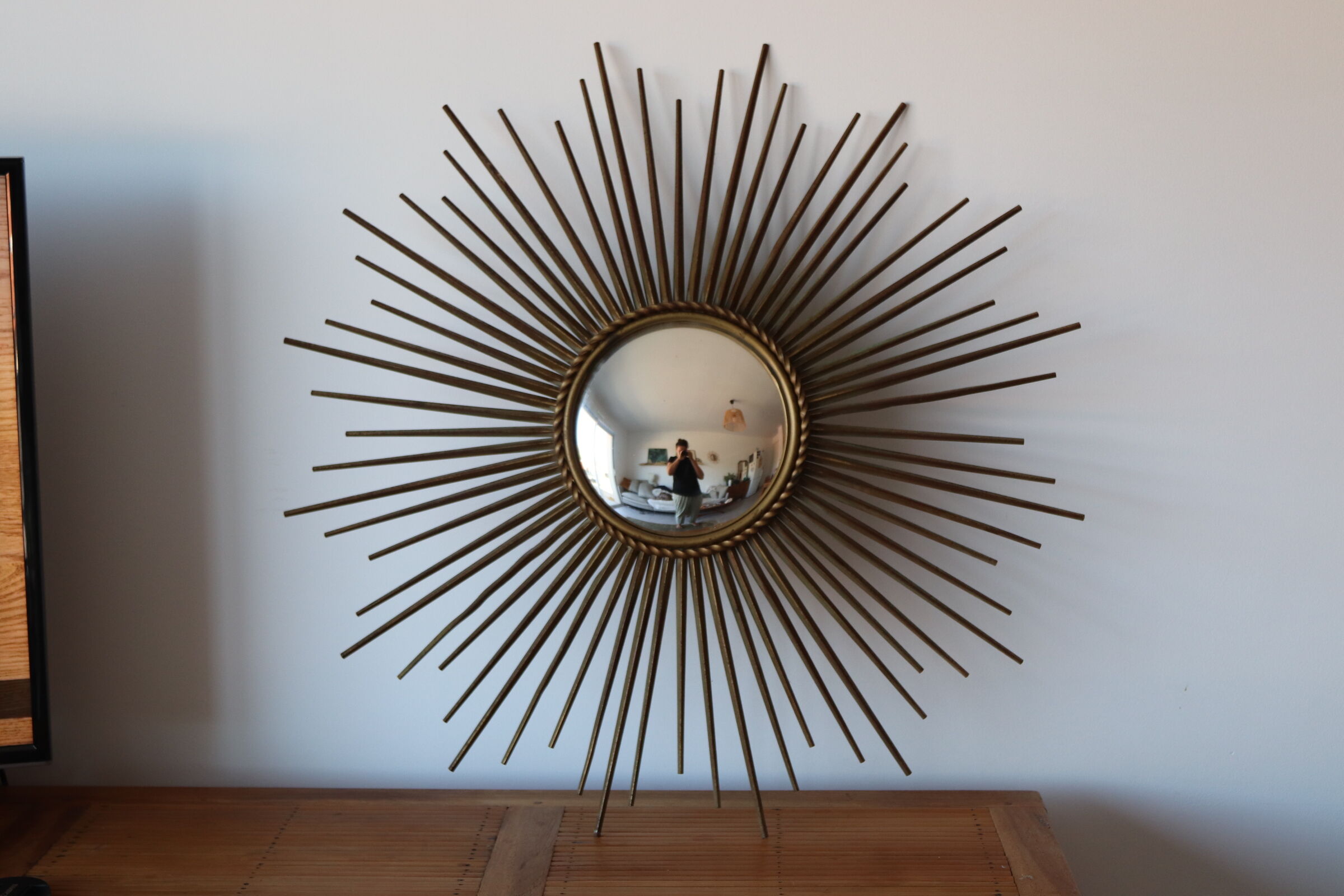 Miroir "Soleil" by Chaty Vallauris, 1950