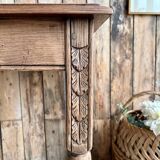 Antique table with turned legs (renovated)