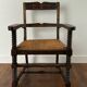 Wooden spool armchair
