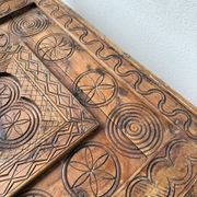 Savoyard folk art coffee table