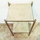 Marble and brass harness