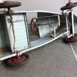 Old metal pedal car 1930