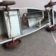 Old metal pedal car 1930