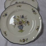 6 Plates Saint-Amand Vieux Delft