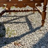 Armchair with straw seat