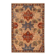 Ethnic rug red beige OTTO - Wool