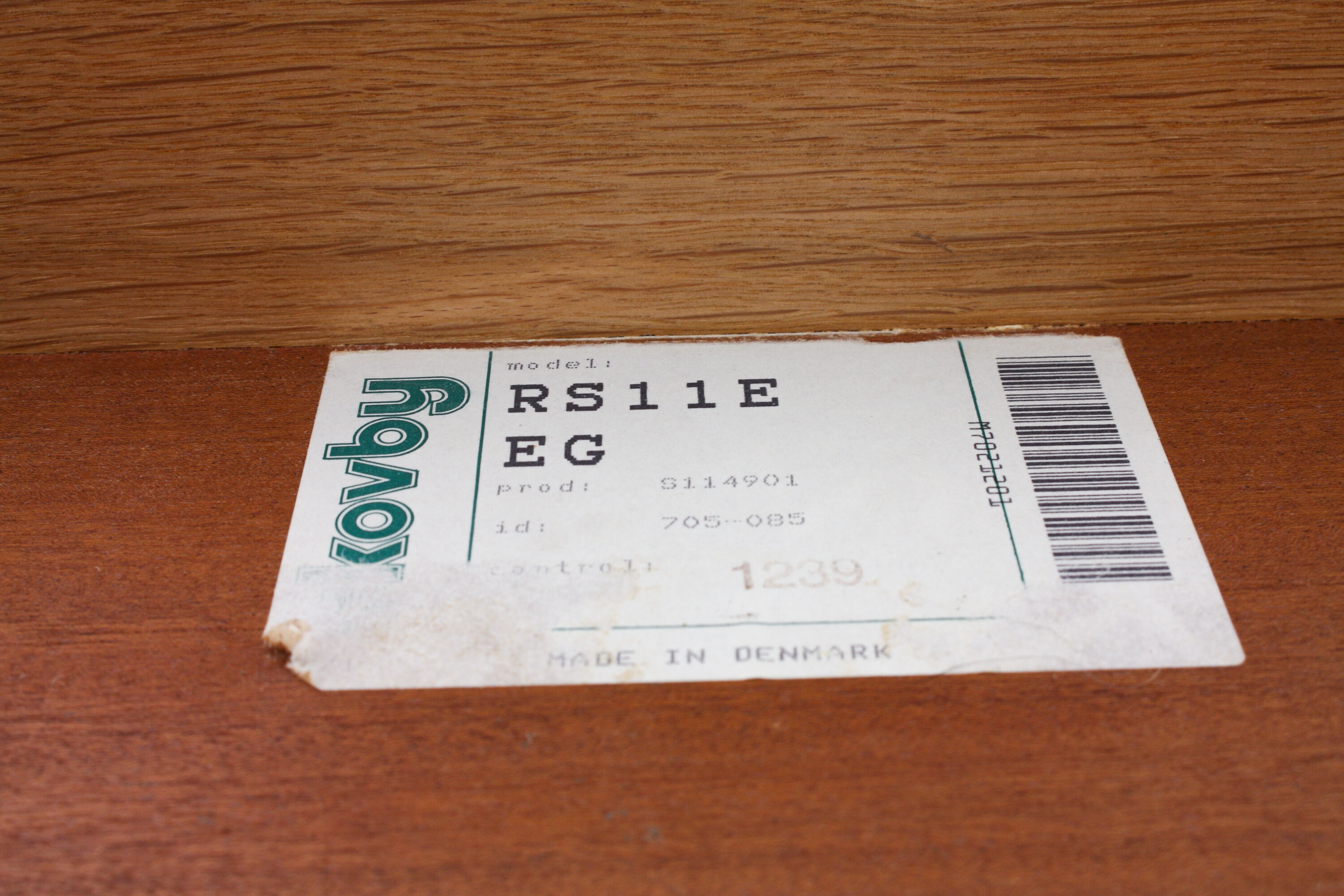 Table ovale en chêne du milieu du siècle de Skovby années 1970