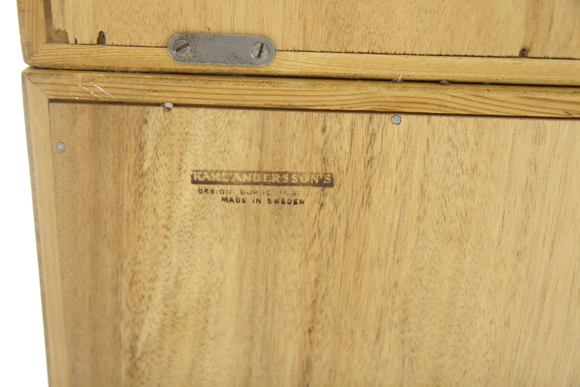 Scandinavian oak library Öresund, Børge Mogensen, Sweden, 1960