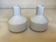 Paire vases bougeoirs Bavaria Germany