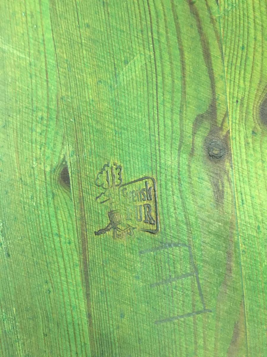 Set of 4 chairs mid-century pine by Carl Malmsten for Svensk as Sweden