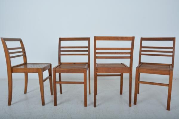 Set of 4 chairs by René Gabriel 1948
