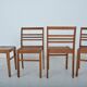 Set of 4 chairs by René Gabriel 1948