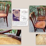 4 chairs bistro japy brothers 30s