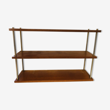 Shelf to install wood and brass, 1960