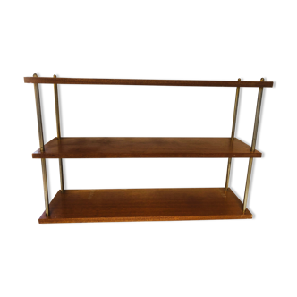 Shelf to install wood and brass, 1960