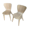 Pair of chairs Edelweiss oak corridor