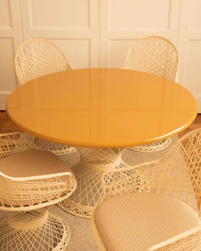 Russel Woodart dining room set