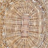 Basket, wicker laundry basket