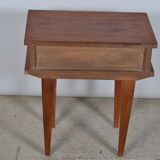 Teak bedside table