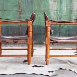Mid-century chair pair