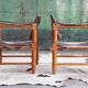Paire de chaises du milieu du siècle