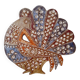 Ceramic peacock Dominique Pérot, 1960.